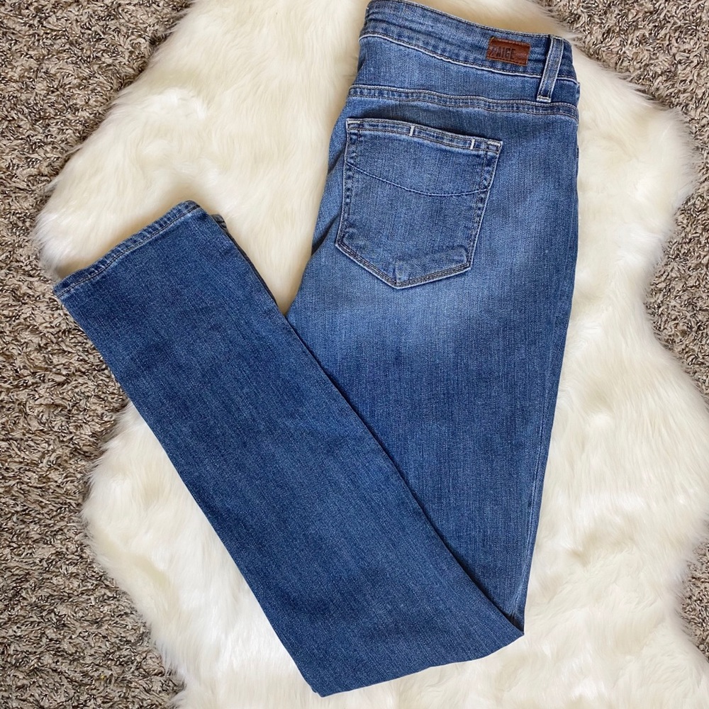 PAIGE Straight Leg Jeans